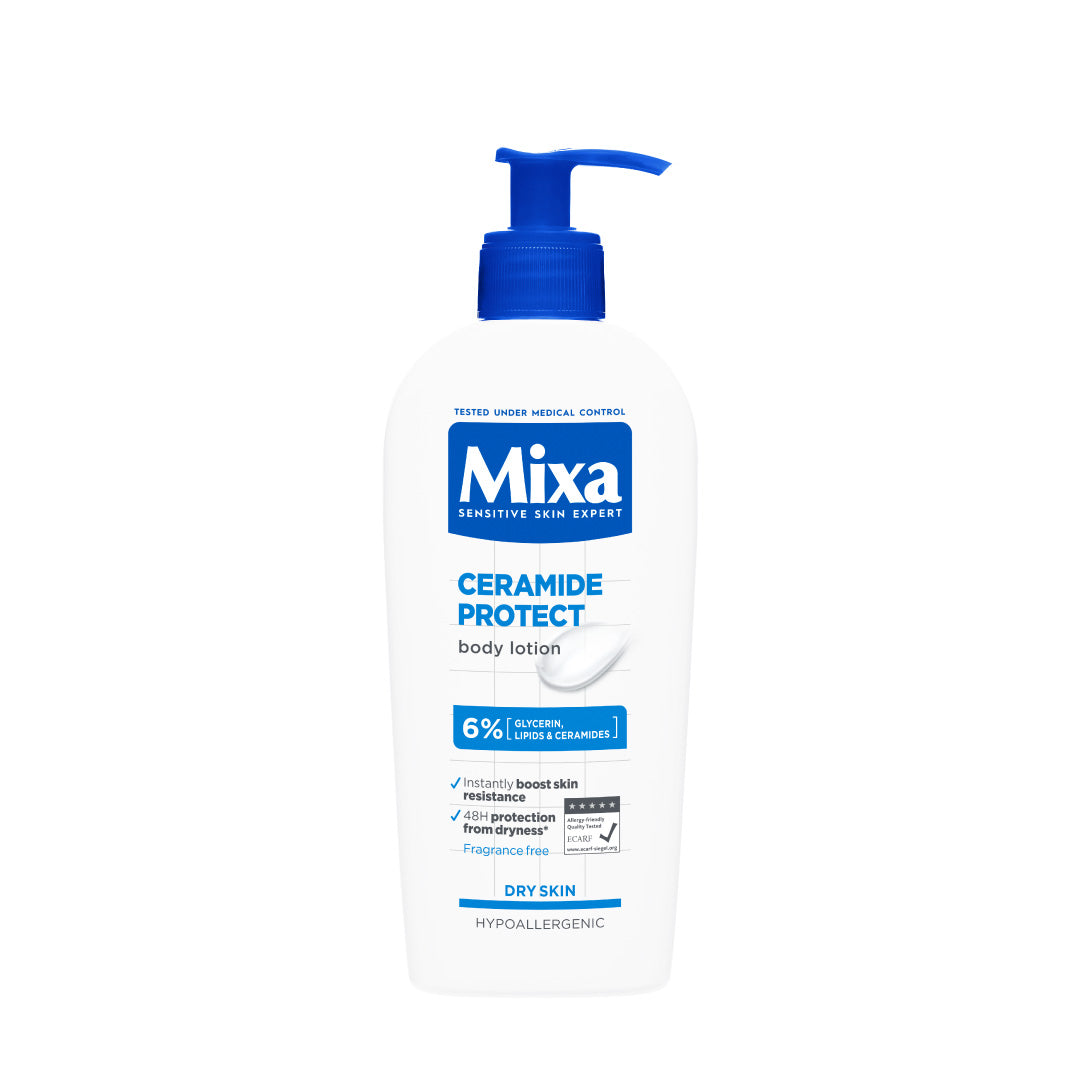 Mixa Ceramide Protect Body Lotion - For Dry, Very Dry and Sensitive Skin - 400 ml