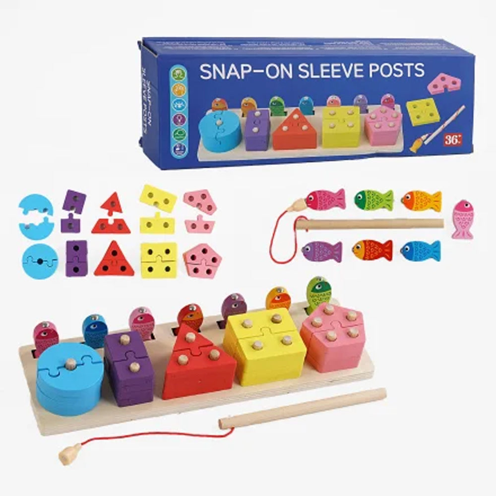 Wooden Toy Geometry Figures Puzzles Lebanon