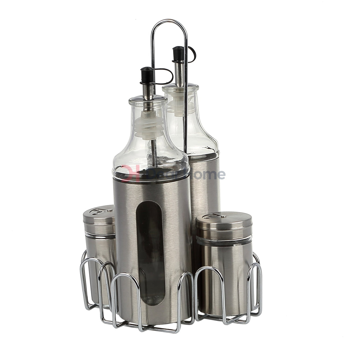 Stainless Oil & Vinegar Set