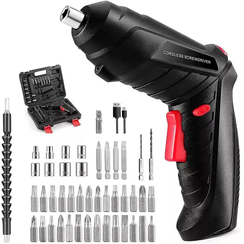 Foldable Electric Screwdriver | 47 Pieces Set
