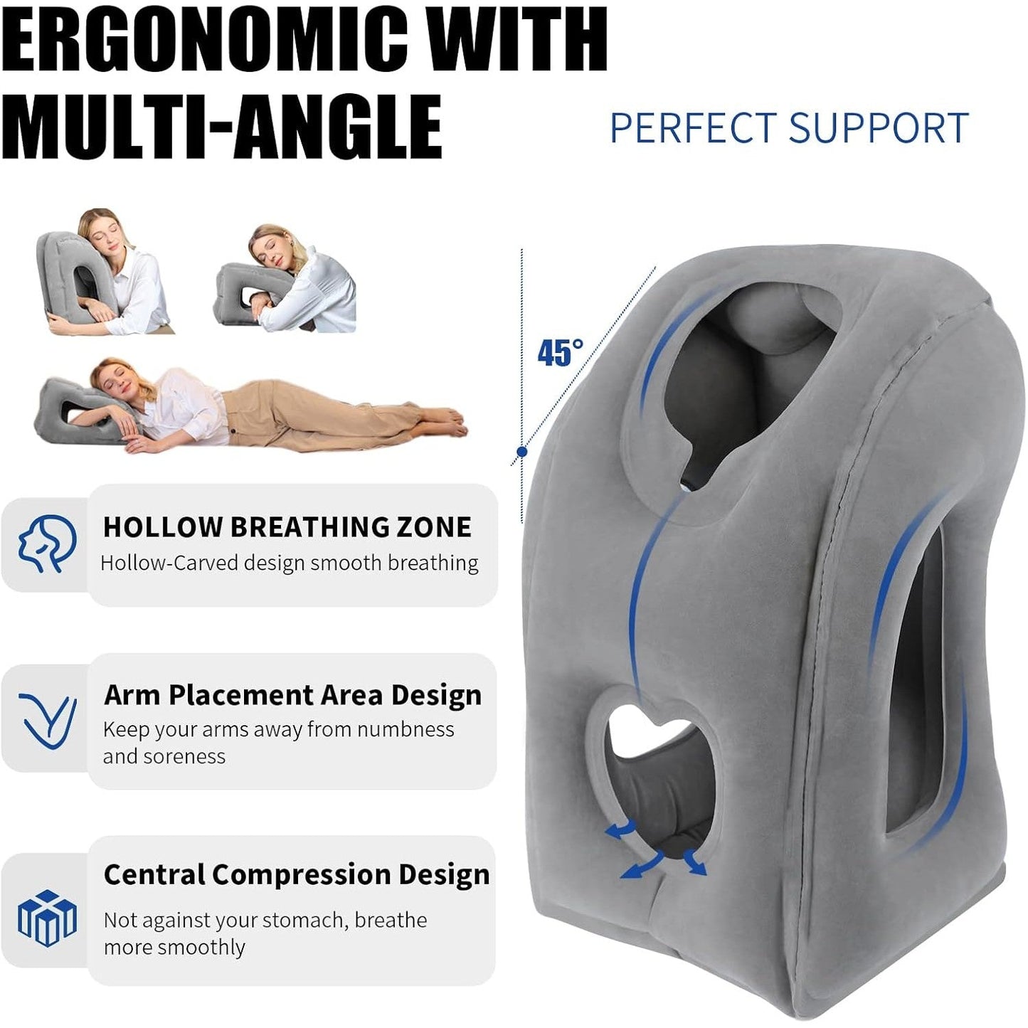 Inflatable Travel Pillow
