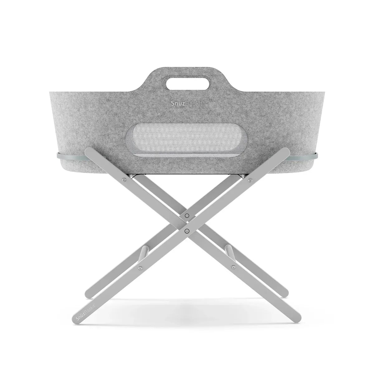 SNUZ LIGHT GREY MOSES BASKET GREY