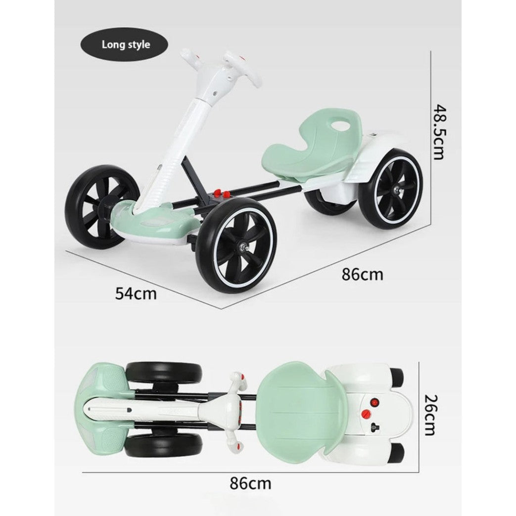 Electric Go-Kart for Kids with Remote