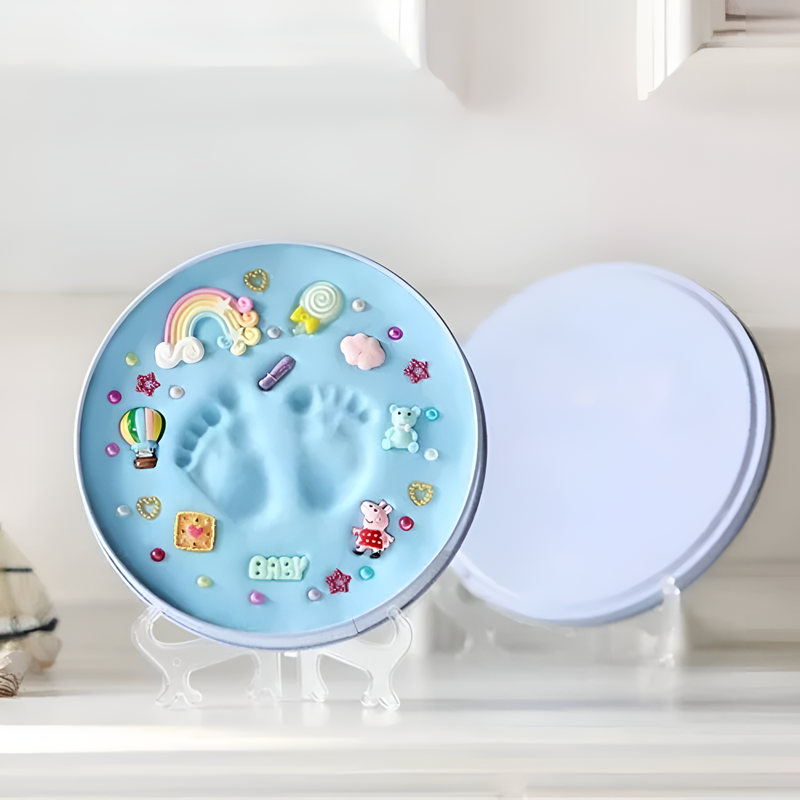 DIY Baby Handprint & Footprint