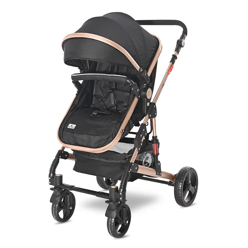 Lorelli - Baby Stroller - Alba Classic Set - Black - Travel System
