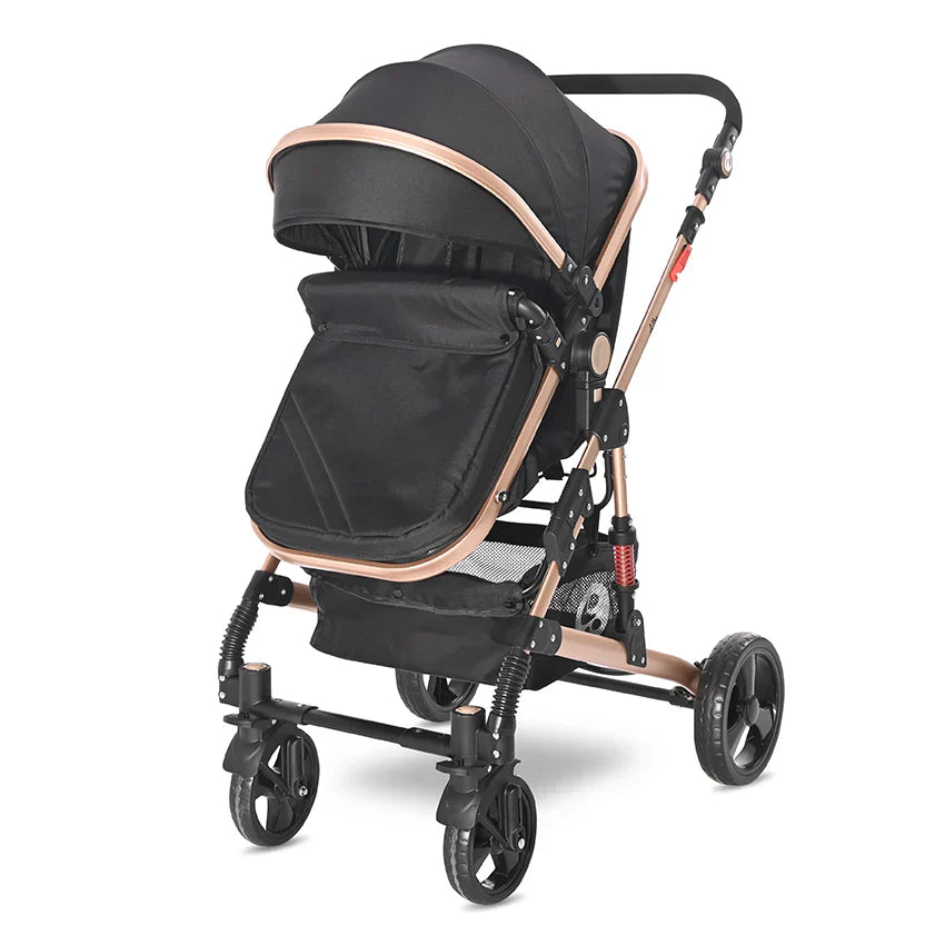 Lorelli - Baby Stroller - Alba Classic Set - Black - Travel System