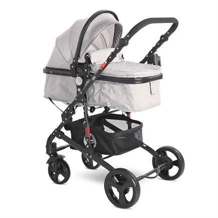Lorelli - Baby Stroller - Alba Classic Set - Light Grey - Travel System