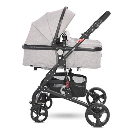 Lorelli - Baby Stroller - Alba Classic Set - Light Grey - Travel System