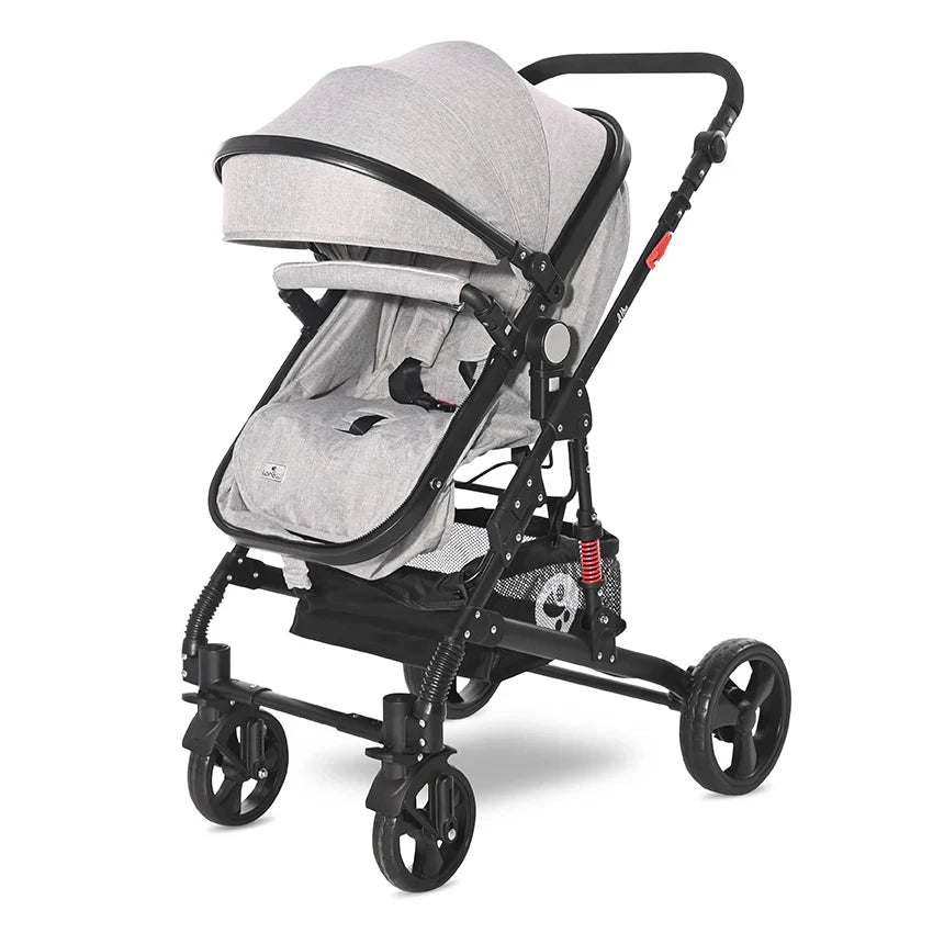 Lorelli - Baby Stroller - Alba Classic Set - Light Grey - Travel System