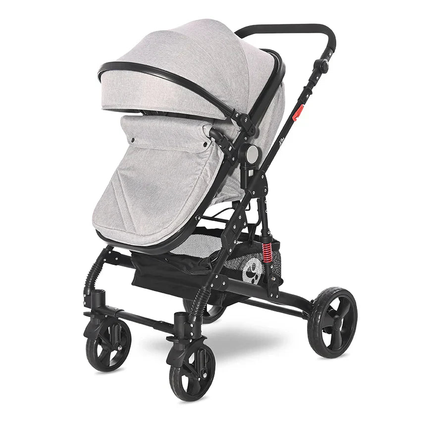 Lorelli - Baby Stroller - Alba Classic Set - Light Grey - Travel System