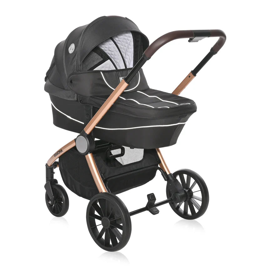 Lorelli - Combi Ramona Stroller Travel System 3in1 - Black