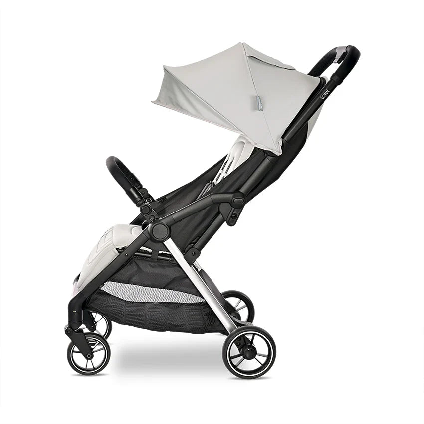 Lorelli - Autofolding Baby Stroller - Loret Grey - Travel Stroller