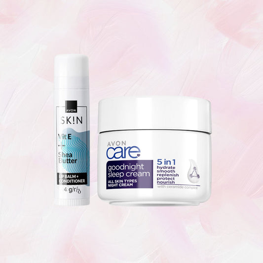 Avon Care Night Cream + Lip Balm Pack