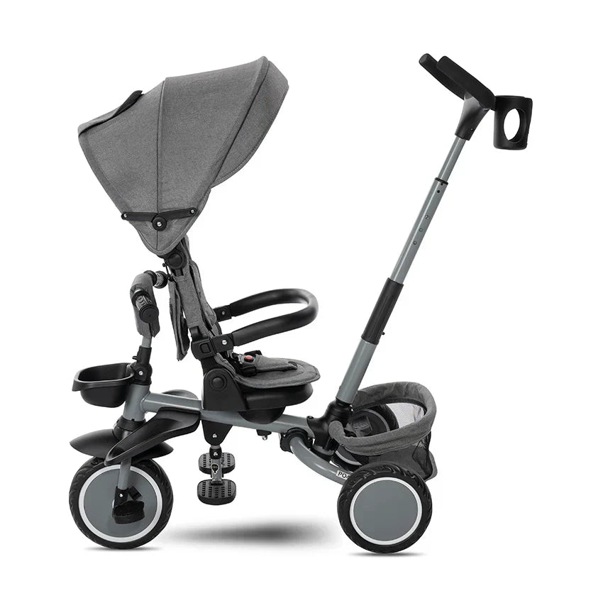 Lorelli - Folding Tricycle Freccia - Rotation 360 - Grey