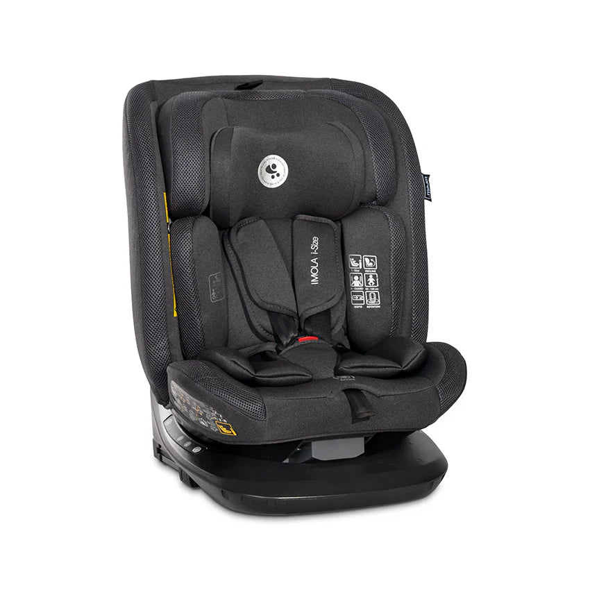 Lorelli - Imola Car Seat - 360 Rotation - 40-150cm Isofix 360 - 0-36kg - Black