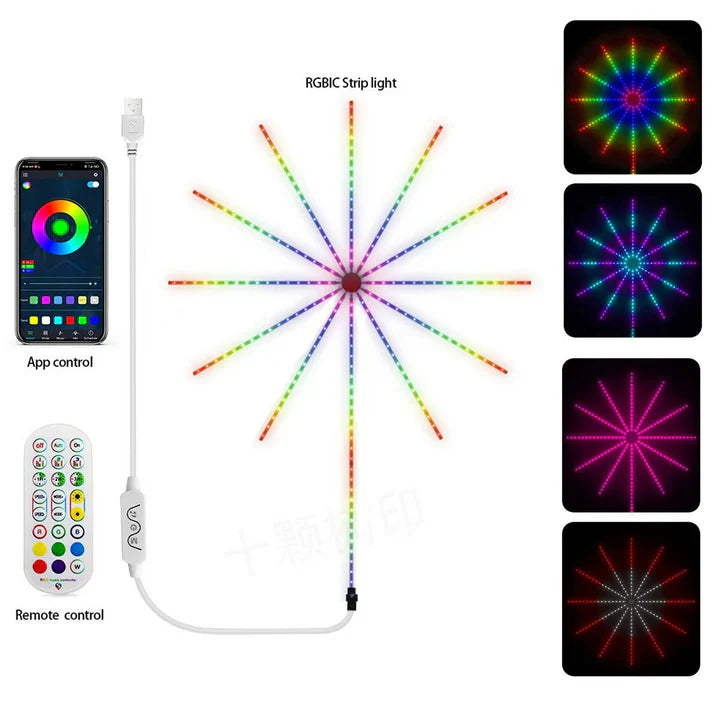 Smart Firework LED Light