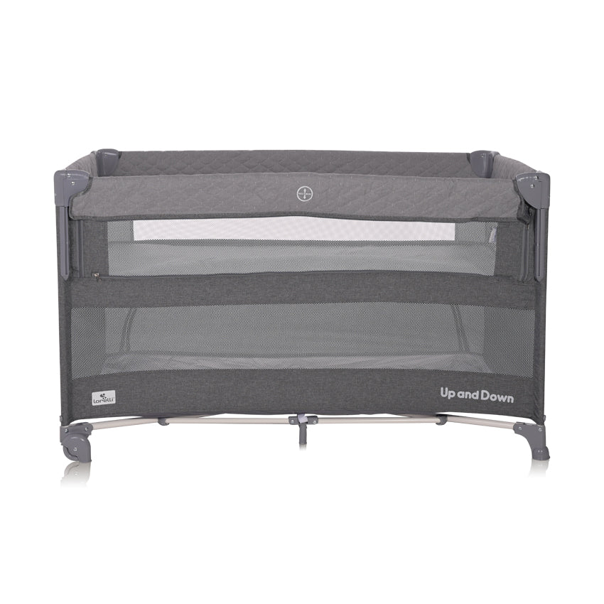 Lorelli - Baby Cot Up and Down & Next To Me - Grey
