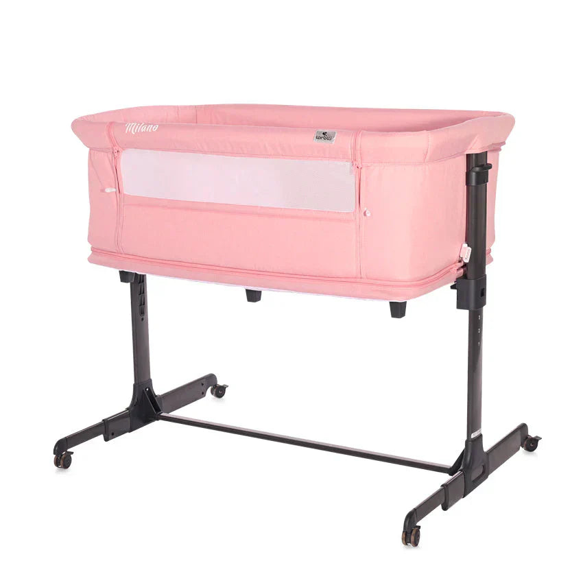 Lorelli - Crib Milano 2in1 - Pink