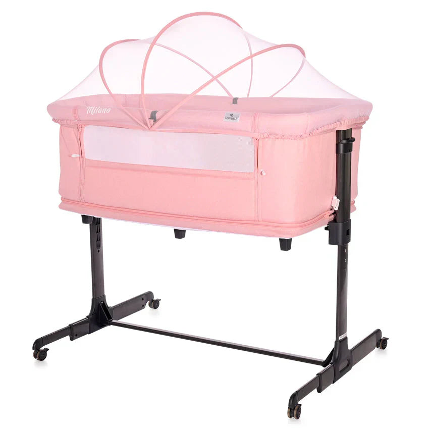 Lorelli - Crib Milano 2in1 - Pink