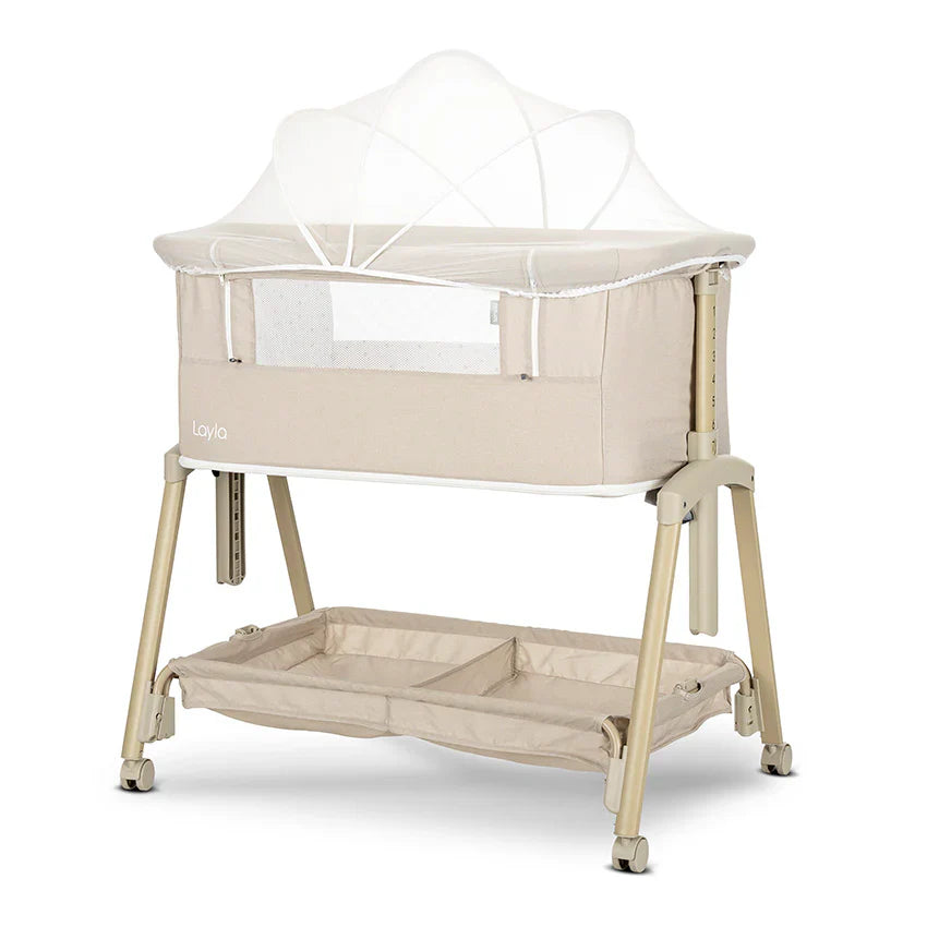 Lorelli - Layla Crib 2in1 - With Foldable - Beige