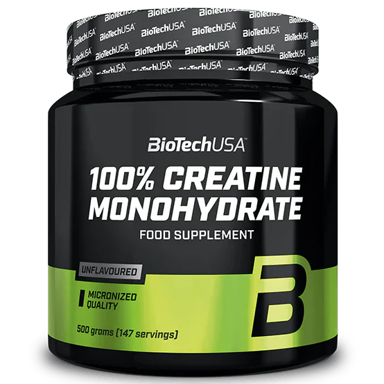 100% Creatine Monohydrate 500 g Unflavoured