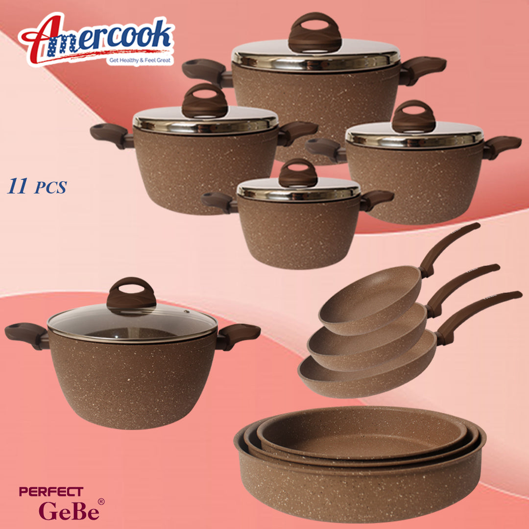 Cookware Lava Stone Sets - Medaid