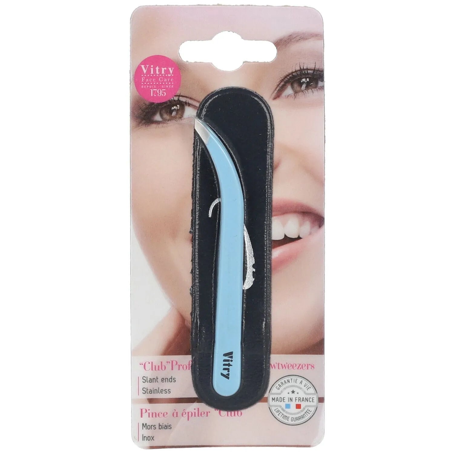 1027 'Club' Slant Ends Tweezer