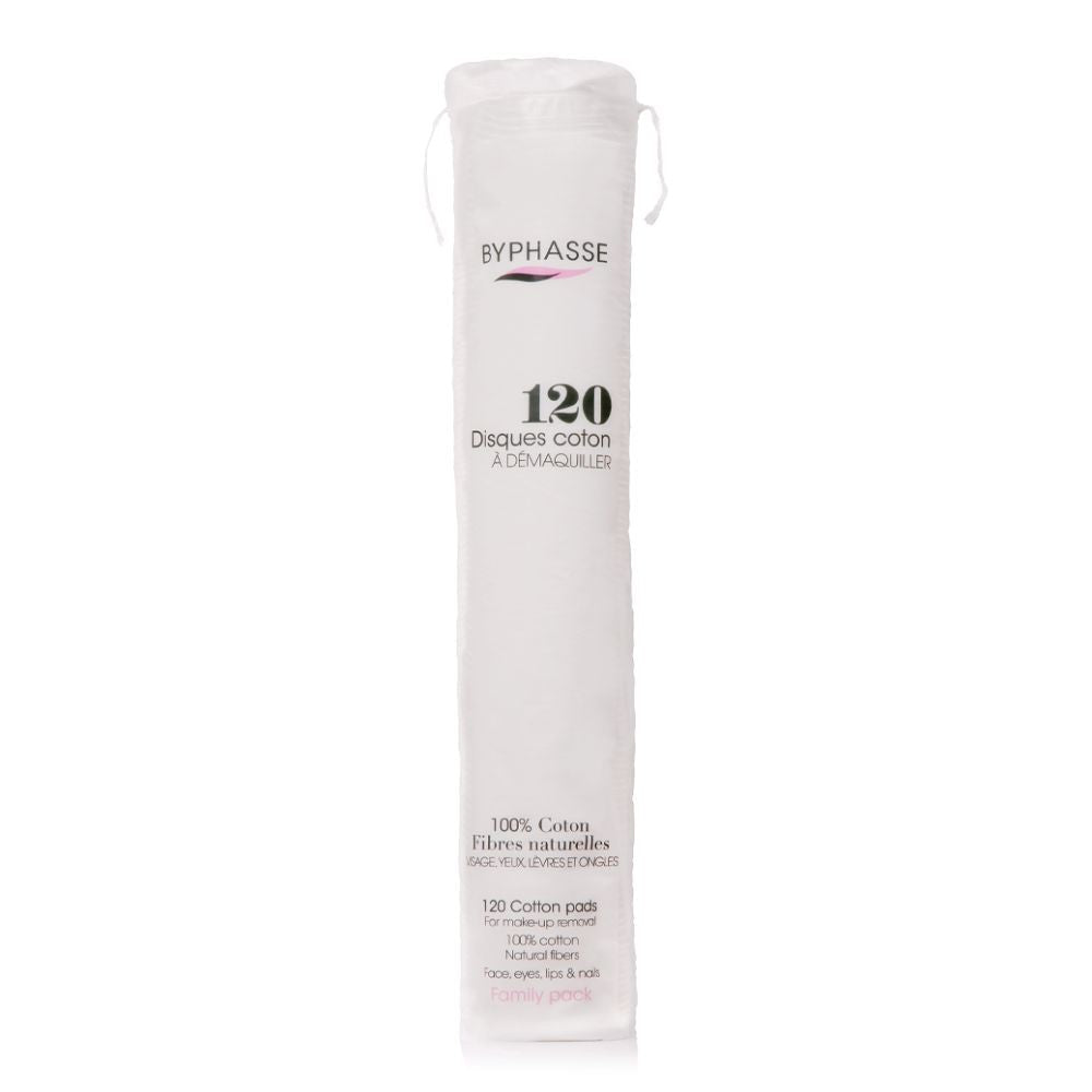 Byphasse 120 Cotton Pads For Make-Up Removal