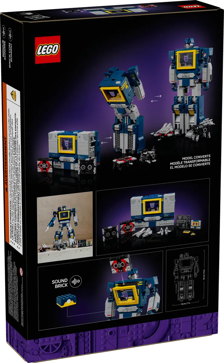 Lego Transformers: Soundwave (10358)
