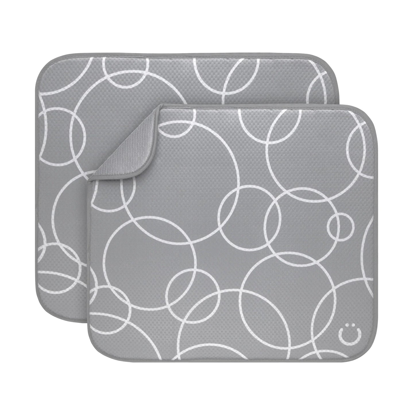 Ubbi - Microfiber Drying Mat 2pack - Taupe