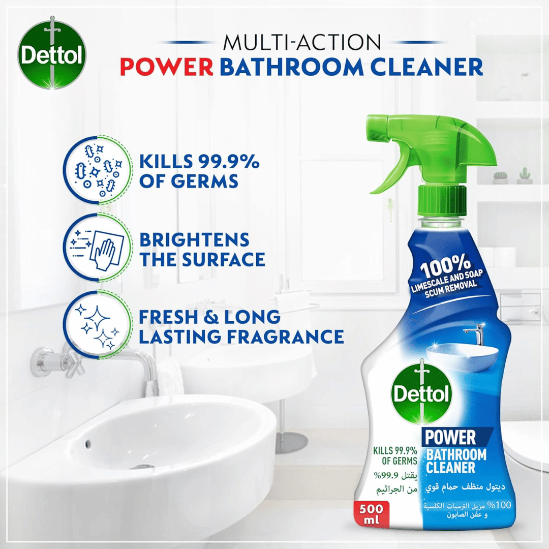 Dettol Power Bathroom Cleaner 500ml