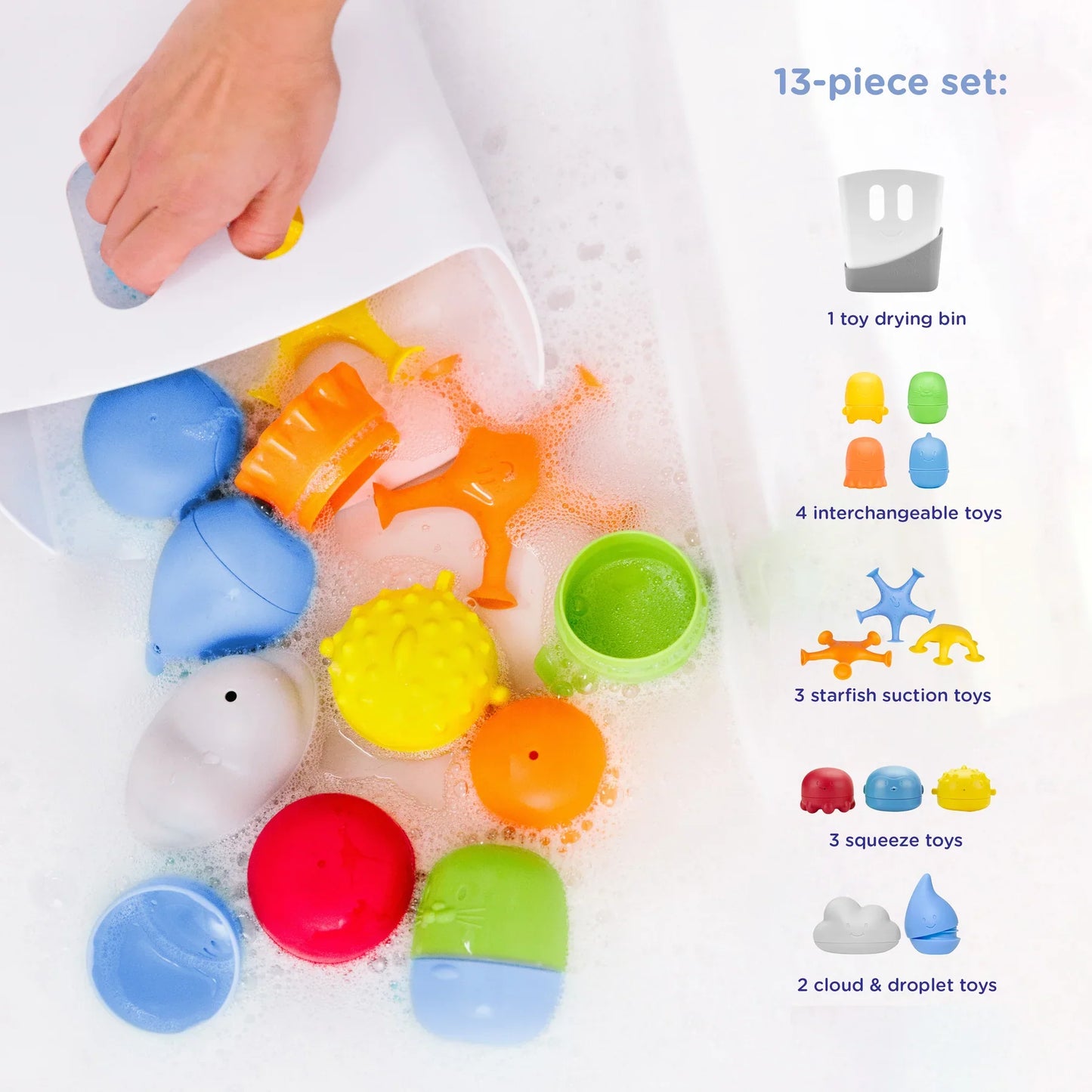 Ubbi - Bath Gift Set - In-Store Packaging - Bath Time