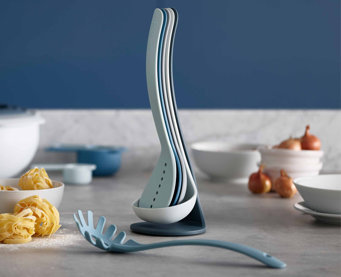 Joseph Joseph Nest Utensils Compact Stacking Kitchen Tool Set – Sky