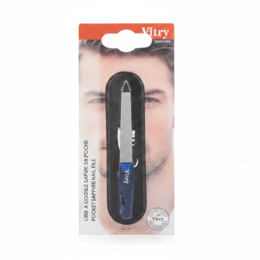 1070 Blue Sapphire Pocket Nail File