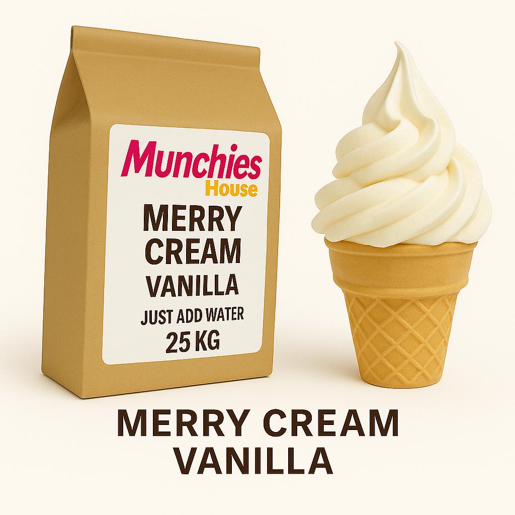 MERRY Cream Powder Vanilla - Effortless & Rich Flavor