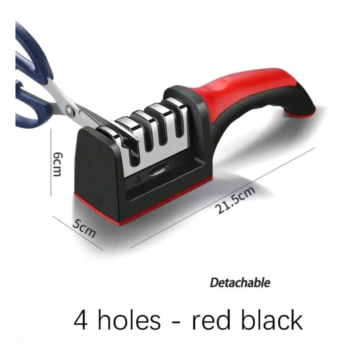 Knife Sharpener 3-Stage Quick Tool with Non-Slip Base