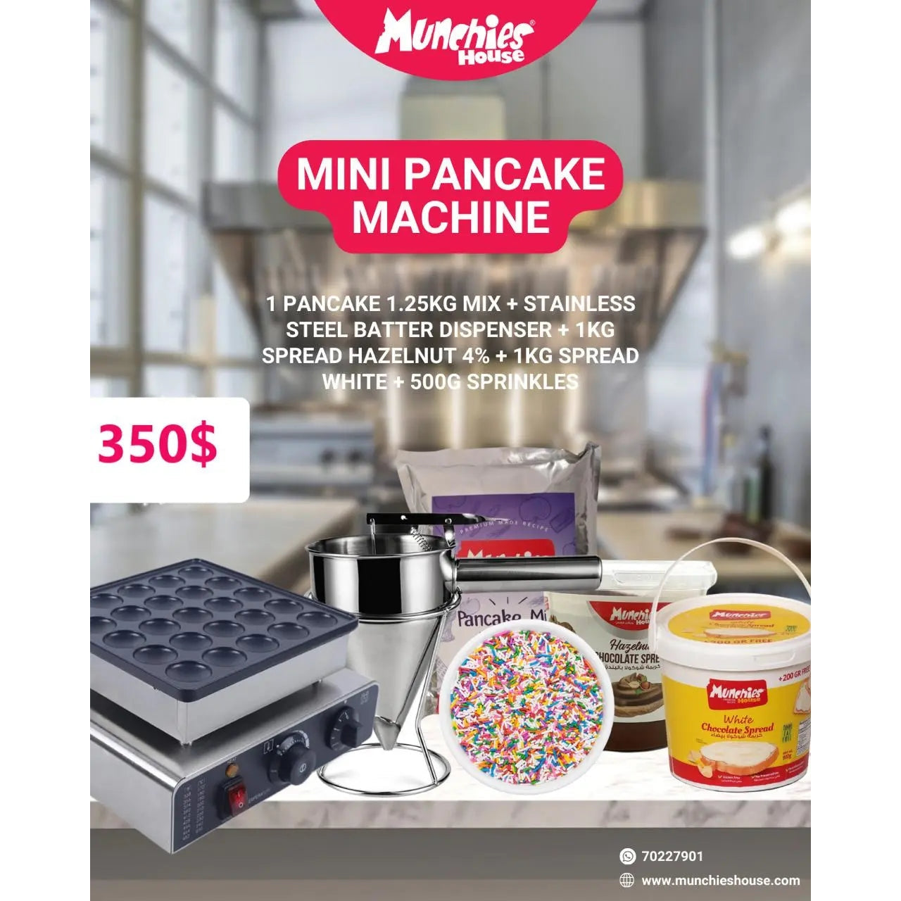 Exclusive Offer: Premium Chinese Mini Pancake Maker – Authentic & Efficient