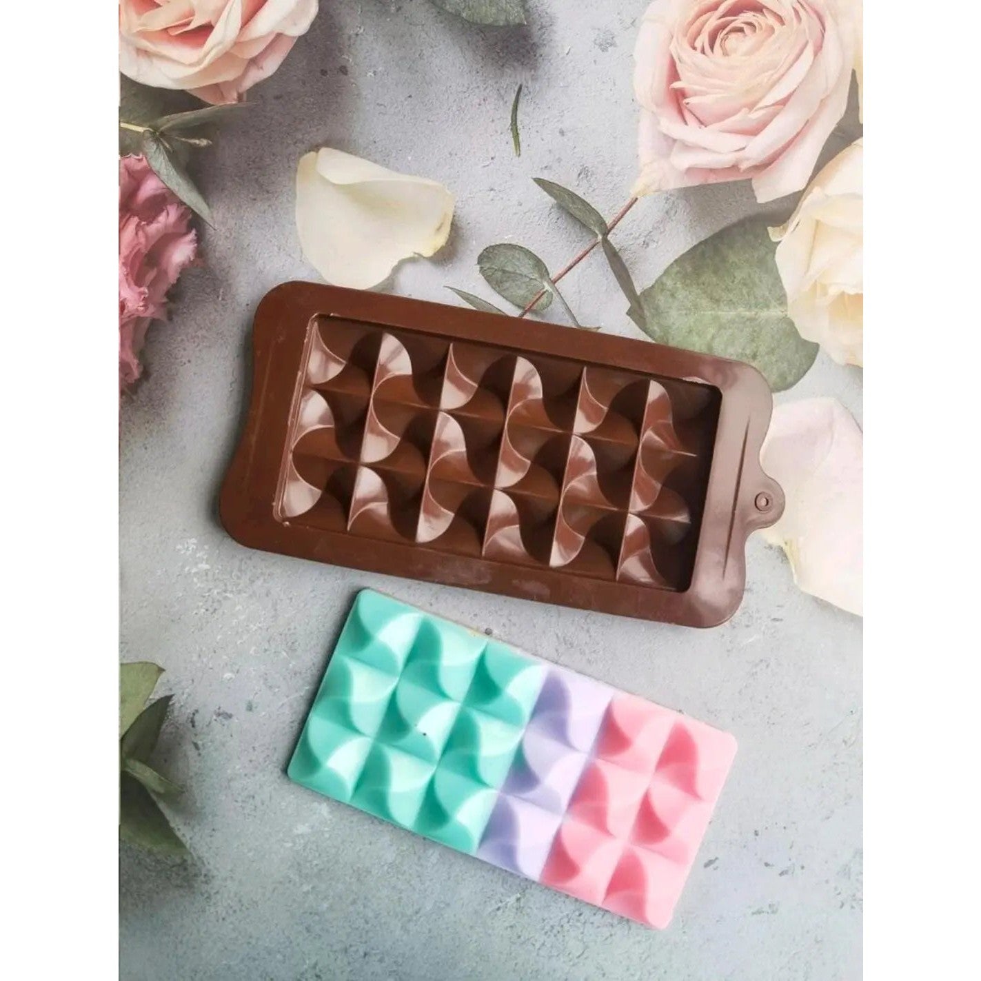 Zigzag Silicone Chocolate Mold for Creative Baking