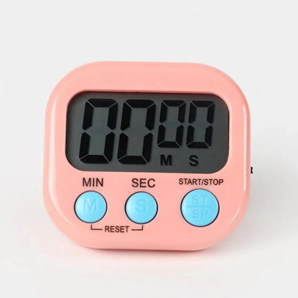 Electronic Timer with Large LCD - Ultimate Kitchen Timer for Cooking, Baking