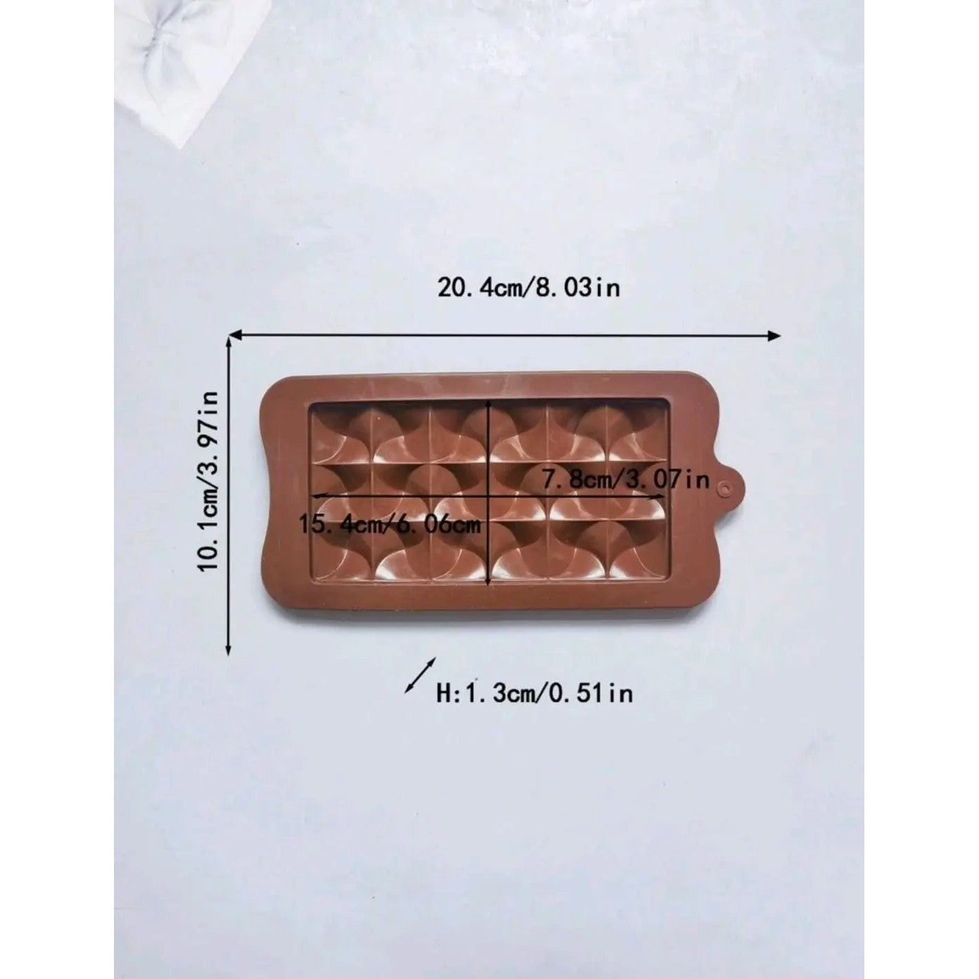 Zigzag Silicone Chocolate Mold for Creative Baking