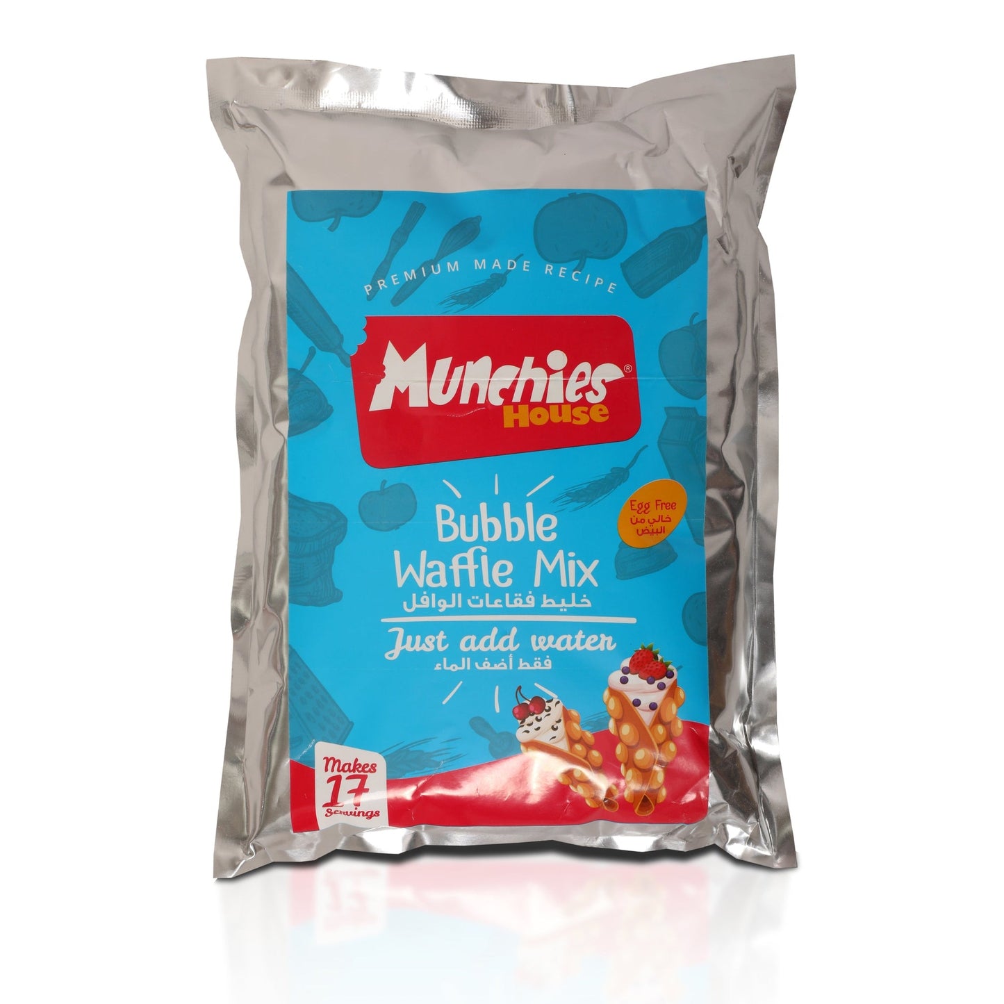 Bubble Waffle Mix: Homemade, Easy, Egg-Free