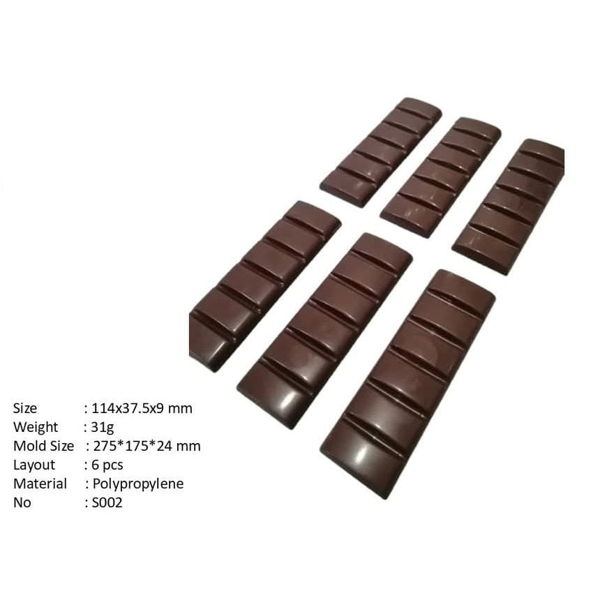 Galaxy Bar Shape PC Polycarbonate Chocolate Mold