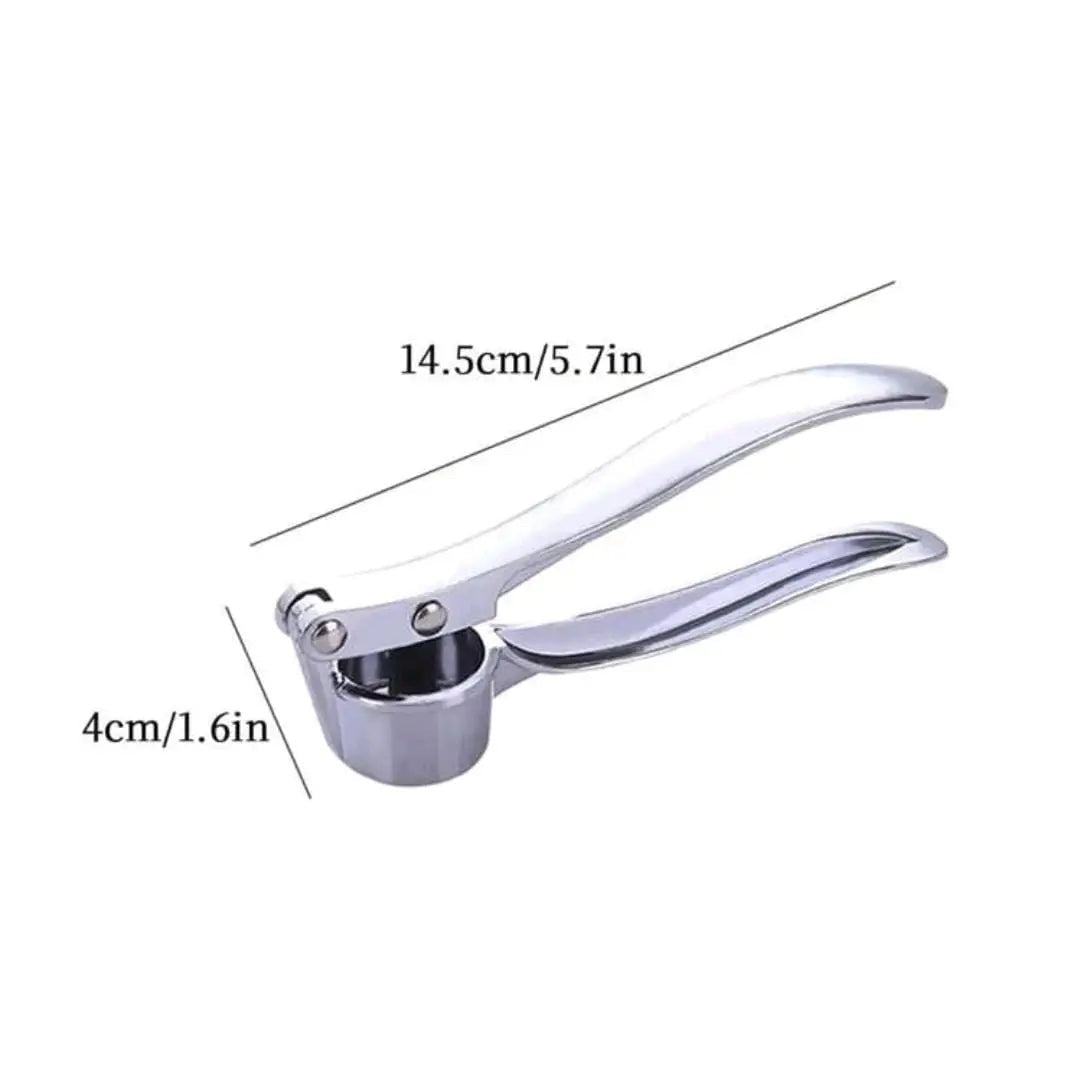 Stainless Steel Garlic Press, Modernist Multifunctional Garlic Mincer