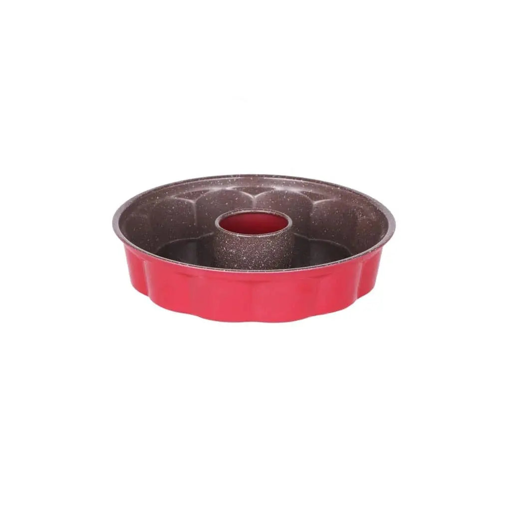 Cake Pan 28cm Non-Stick Marble Coating with Bundt Design