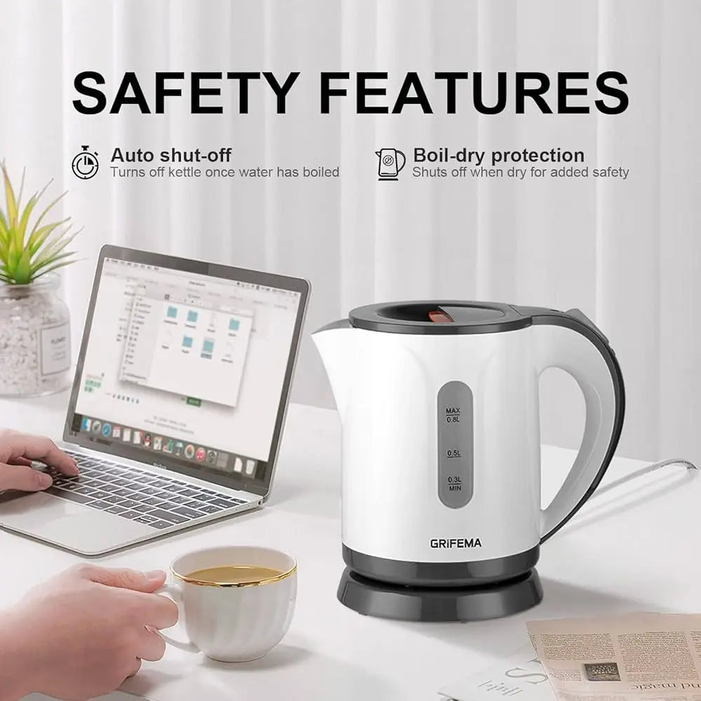 Mini Kettle 0.8L EK-34 with Automatic Shut Off