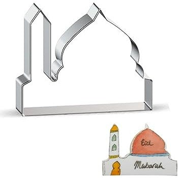 Eid Mubarak Cookie Cutters Biscuit Stencils Moulds - Islamic Masjid