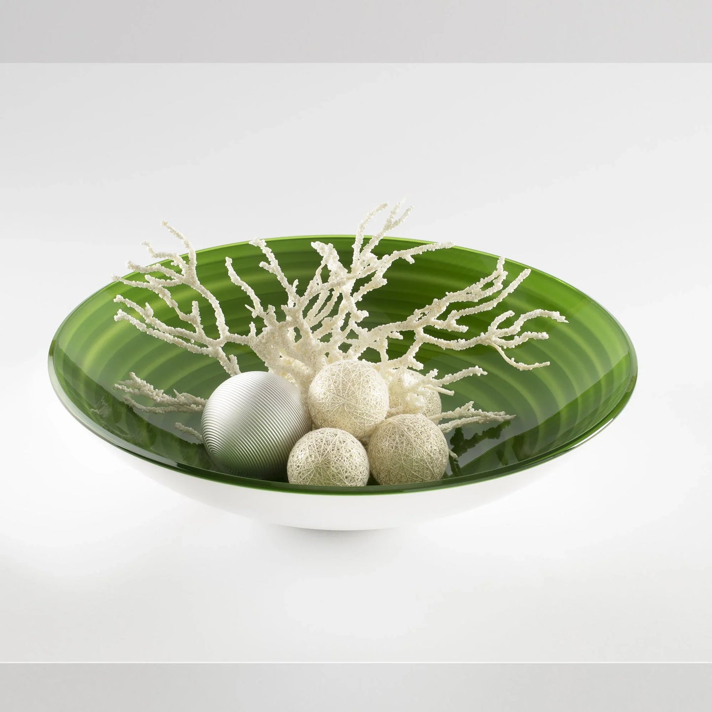 Guzzini Center Piece/ Fruit Bowl Twist Kiwi