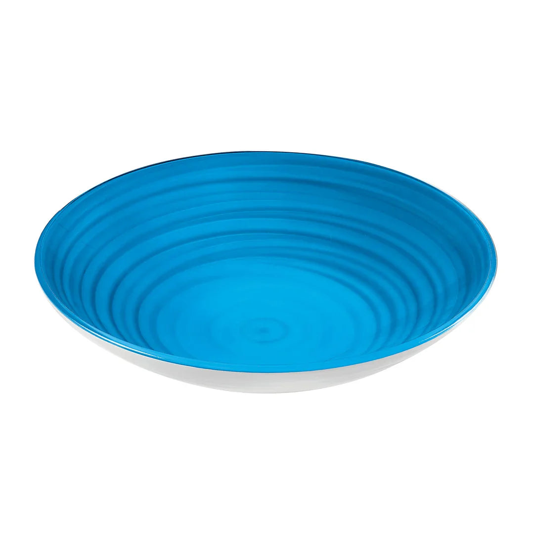 Guzzini Center Piece /Fruit Bowl Twist Pale Blue