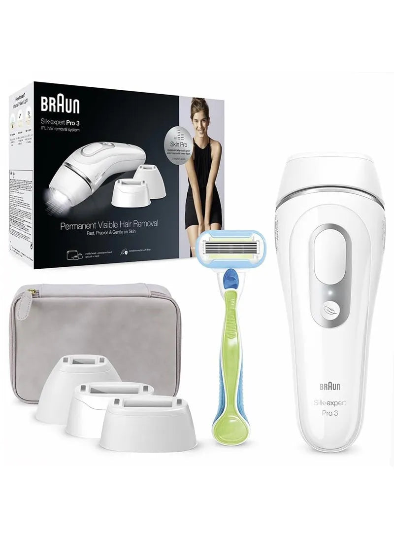 Braun Professional-Grade IPL Hair Removal Device Silk IPL3233