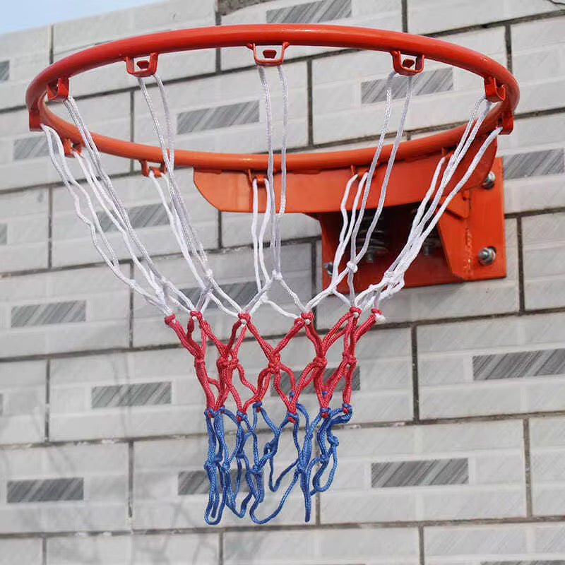 Spring-Loaded Basketball Hoop